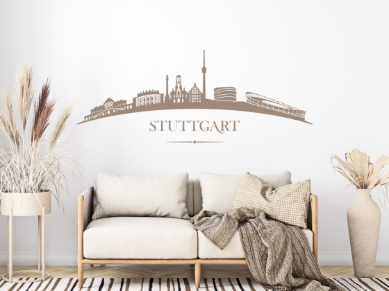 Preview: Wandtattoo Stuttgart