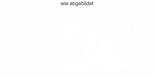 Wandtattoo mit Opernhaus von Sydney - Ansicht Ausrichtung und Farbauswahl