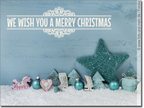 Preview: Wandtattoo We wish you a merry christmas