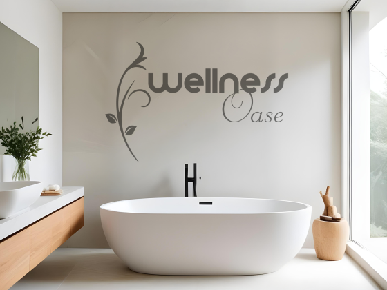 Preview: Wandtattoo Wellness Oase