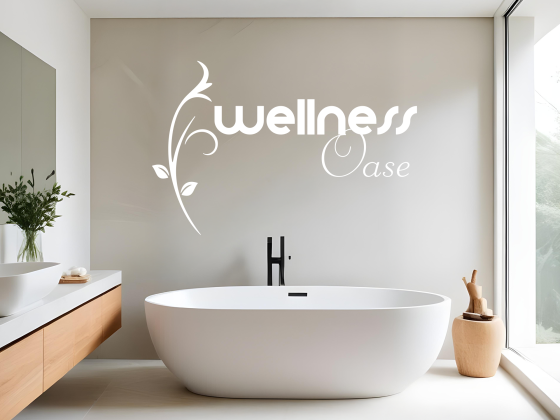 Preview: Wandtattoo Wellness Oase