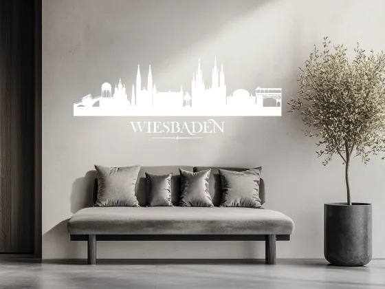 Wandtattoo Wiesbaden