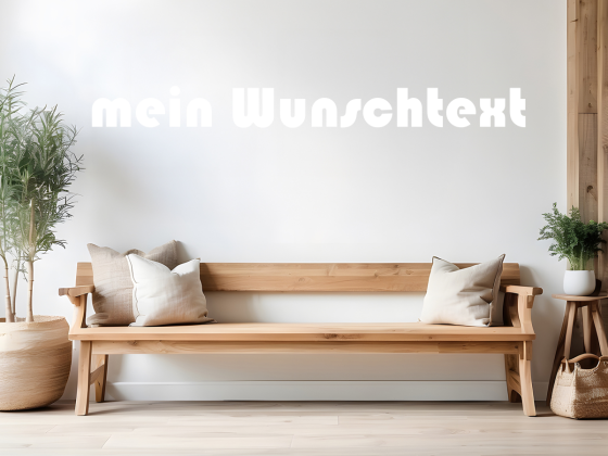 Preview: Wandtattoo Wunschtext 19 - Ansicht Farbauswahl