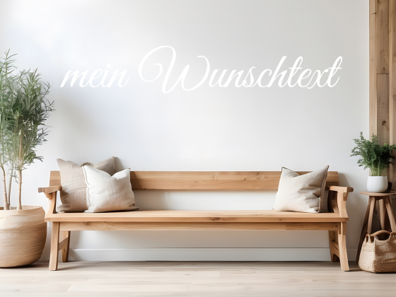 Preview: Wandtattoo Wunschtext 5 - Ansicht Farbauswahl