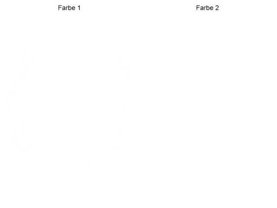 Preview: Wandtattoo Wunschtext im Blätterkranz - Ansicht Farbauswahl