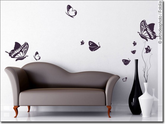 Preview: Wandtattoo XXL Set Schmetterlingstraum Preview: Wandtattoo XXL Set Schmetterlingstraum