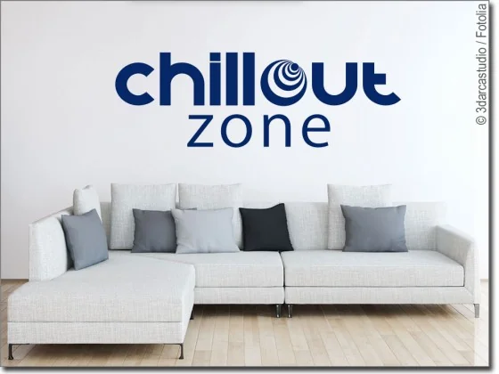 Wandsticker Chillout Zone
