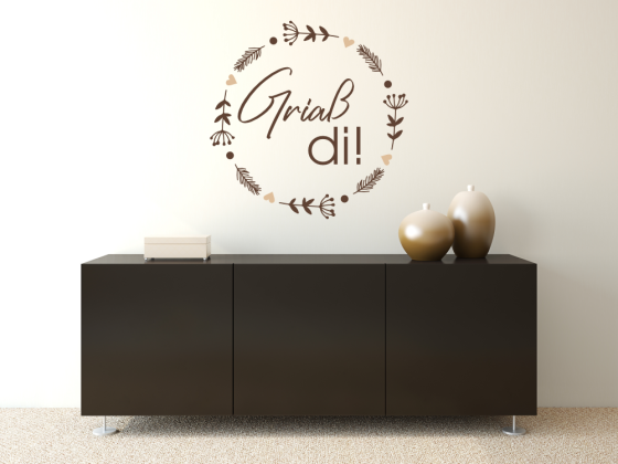 Preview: Wandworte Griaß di Preview: Wandworte Griaß di