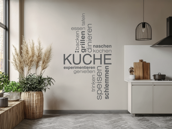 Preview: Wandworte Küche