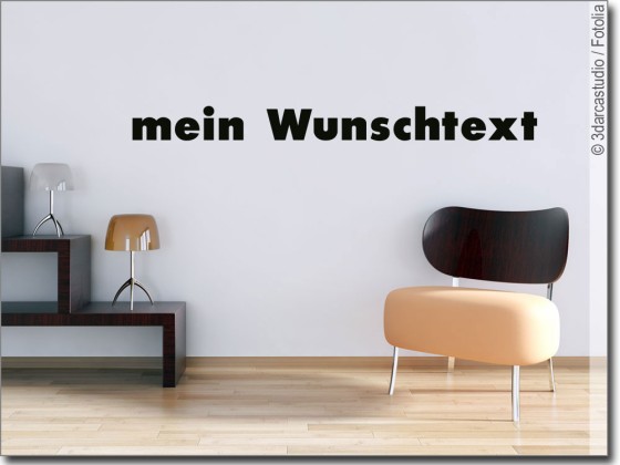 Preview: Wandworte Wunschtext Nr. 21