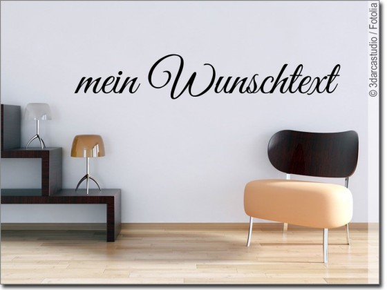 Preview: Wandworte Wunschtext Nr. 4
