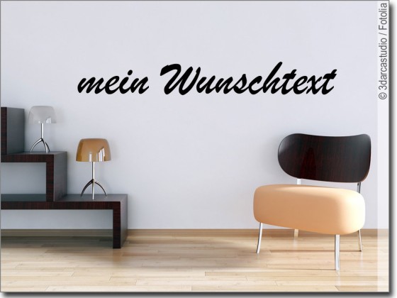 Preview: Wandworte Wunschtext Nr. 8 Preview: Wandworte Wunschtext Nr. 8