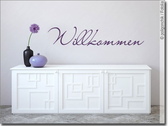 Preview: Wandtattoo Willkommen 06 Preview: Wandtattoo Willkommen 06