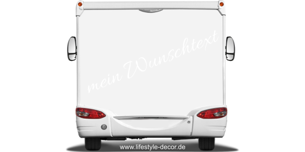 Preview: Wunschtext als Schriftzug Nr. 3