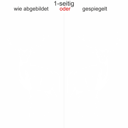 Preview: Wohnmobilaufkleber Hirsch