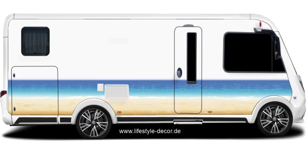 Preview: Zierstreifen Karibischer Strand Preview: Zierstreifen Karibischer Strand