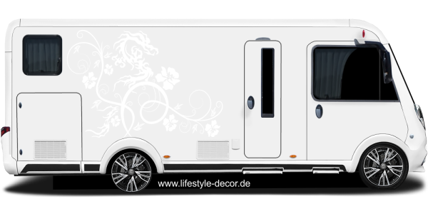Preview: Autoaufkleber Styling Drachen