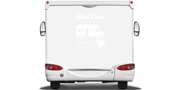 Preview: Wohnmobildekor What I love Preview: Wohnmobildekor What I love