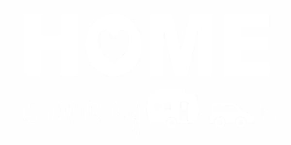 Wohnwagen Aufkleber Home is