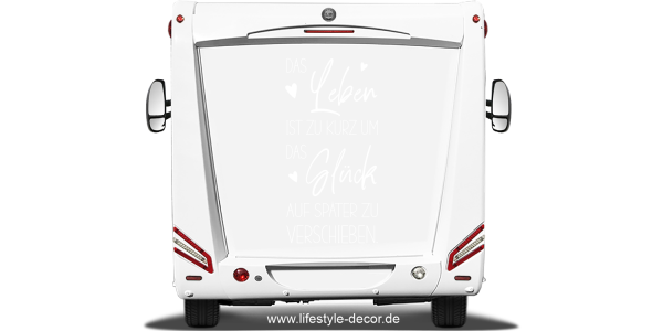 Preview: Wohnwagen Dekor Glück Preview: Wohnwagen Dekor Glück