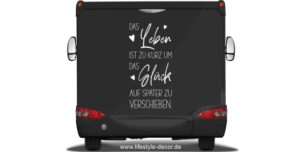 Preview: Wohnwagen Dekor Glück Preview: Wohnwagen Dekor Glück