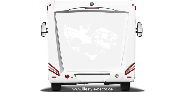 Preview: Autoaufkleber Angeln