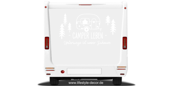 Preview: Wohnwagendekor Camper Leben Preview: Wohnwagendekor Camper Leben