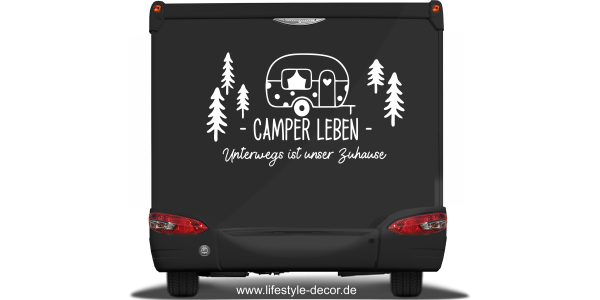 Preview: Wohnwagendekor Camper Leben Preview: Wohnwagendekor Camper Leben
