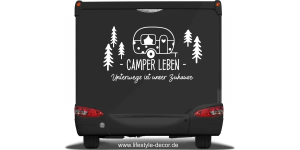 Wohnwagendekor Camper Leben