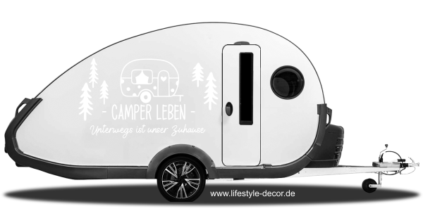 Preview: Wohnwagendekor Camper Leben Preview: Wohnwagendekor Camper Leben