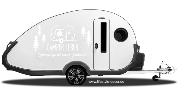 Wohnwagendekor Camper Leben