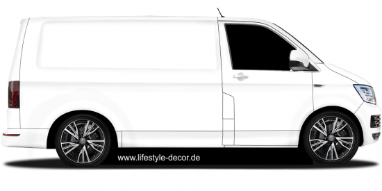 Preview: Wohnwagendekor Hirsch in den Bergen