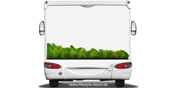 Preview: Camper Dekor Monstera Dschungel Preview: Camper Dekor Monstera Dschungel