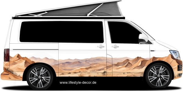 Preview: Camperdekor Steppenlandschaft