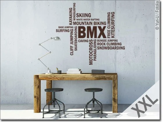 Wortwolke BMX