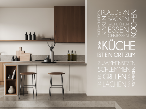 Preview: Wortwolke Diese Küche