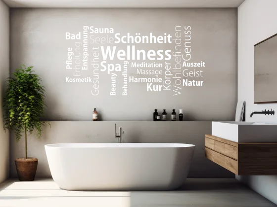 Wortwolke Wellness