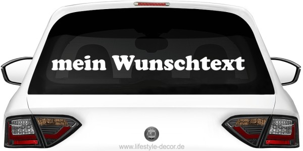 Autoaufkleber Wunschtext | 21