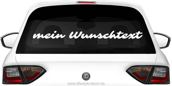Autoaufkleber Wunschtext | 8