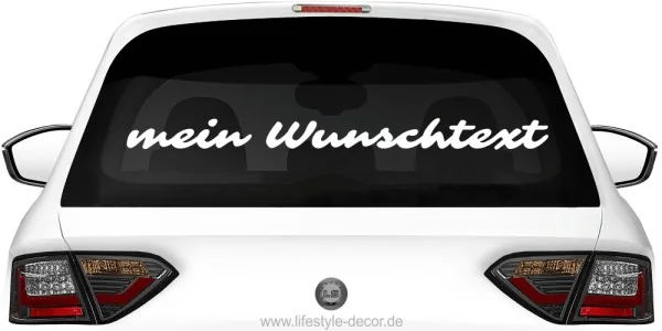 Autoaufkleber Wunschtext | 8