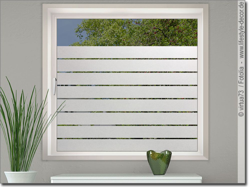 FEOMOS Sichtschutzfolie für Fenster Statische Fensterfolie