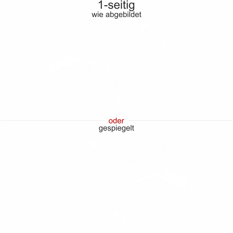 Herbstliches Dekor für Auto und Reisemobil - Ansicht Ausrichtung und Farbauswahl Herbstliches Dekor für Auto und Reisemobil - Ansicht Ausrichtung und Farbauswahl