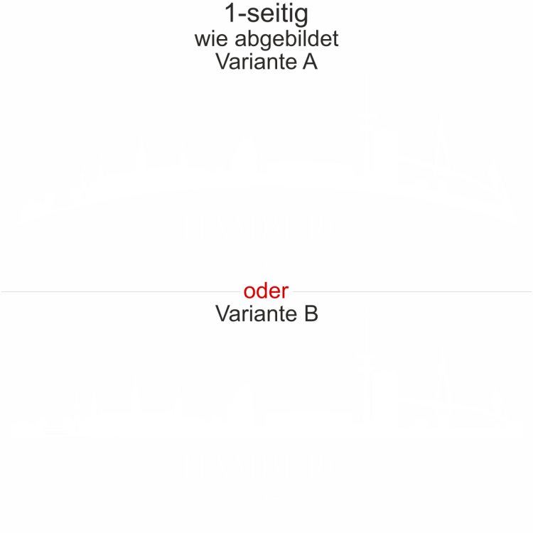 Autodekor Hamburger Skyline - Ansicht Ausrichtung mit Farbauswahl und Variante Autodekor Hamburger Skyline - Ansicht Ausrichtung mit Farbauswahl und Variante