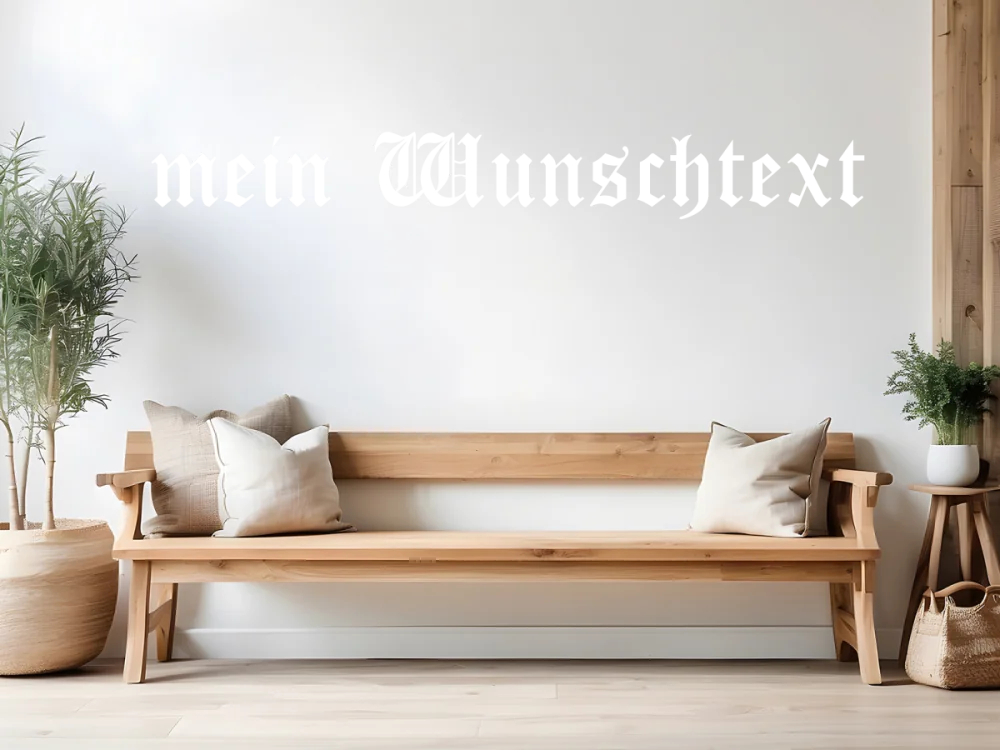 Wandworte Wunschtext Nr. 23