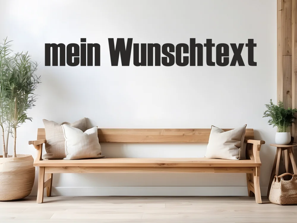 Wandtattoo Wunschtext Nr. 24