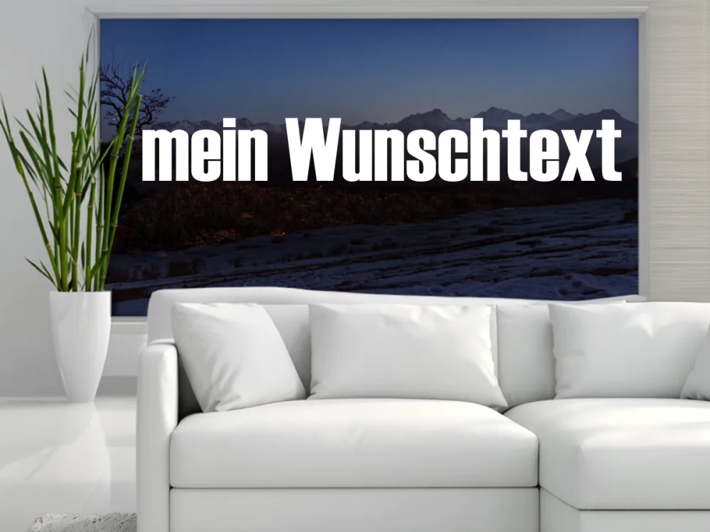 Glastattoo Wunschtext | 28