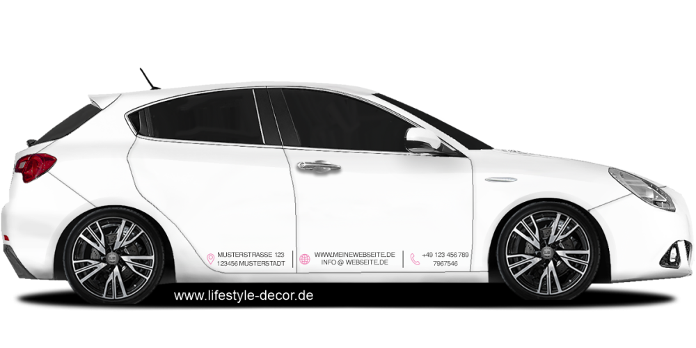 Fahrzeugwerbung Adresse 40