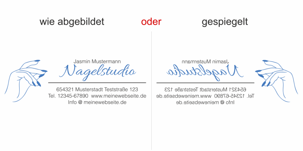 Fahrzeugbeschriftung Nagelstudio | 01
