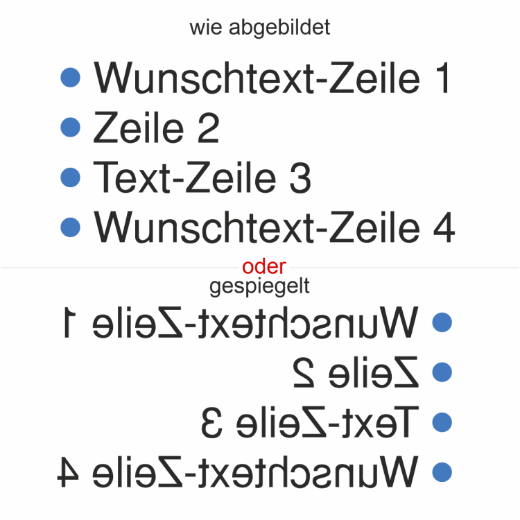 Fahrzeugbeschriftung Textblock | 26a