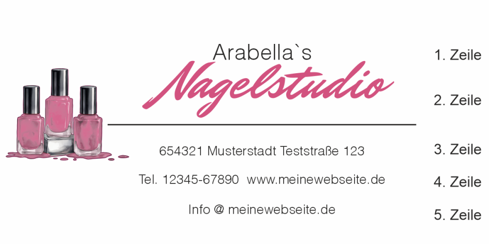 Fahrzeugbeschriftung Nagelstudio | 02